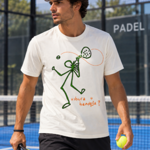 T-Shirt Vibora o Bandeja?/ Padel / Uomo