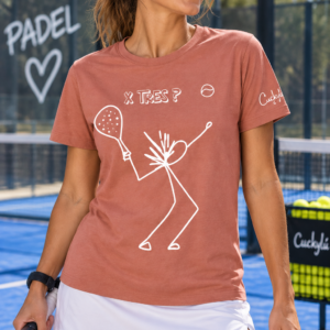 T-Shirt X Tres ? / Padel / Donna