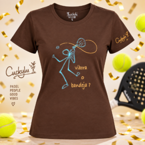 T-Shirt Vibora o Bandeja? / Padel / Donna