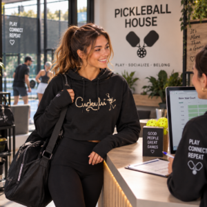 Crop Hoodie Cuckylù Tennis / Padel / Pickleball