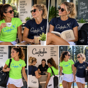 T-Shirt Tecnica Cuckylù Tennis / Padel / Pickleball Donna