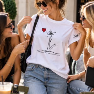 T-Shirt Donna Cuori Hey...per caso l'hai perso?