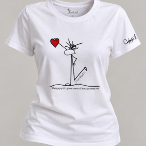 T-Shirt Donna Cuori Hey...per caso l'hai perso?