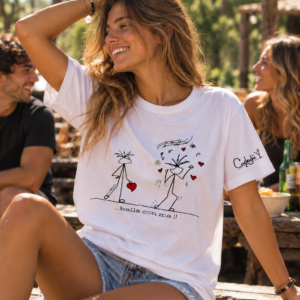 T-Shirt Donna Cuori Balla con me
