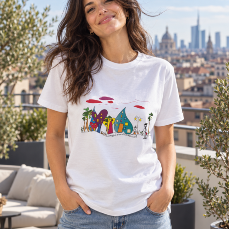 T-shirt Cuckylù su terrazza panoramica-1