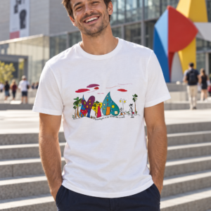 T-Shirt Uomo Cuori - La città dei cuori